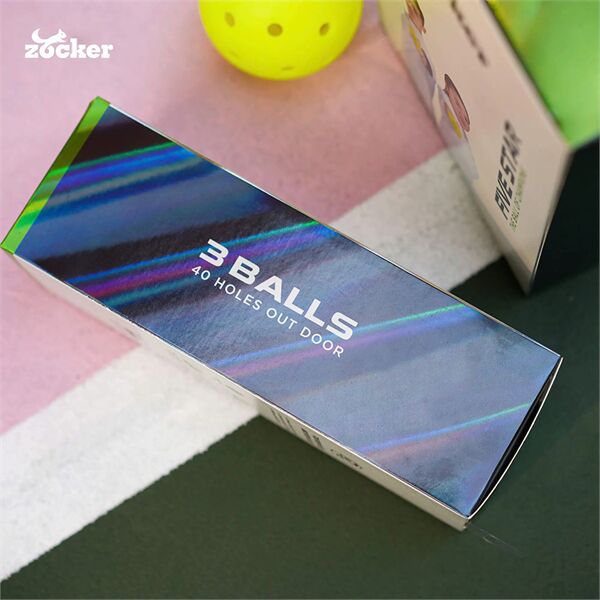 Bóng thi đấu Pickleball Zocker Five Star (Hôp 3 Quả)